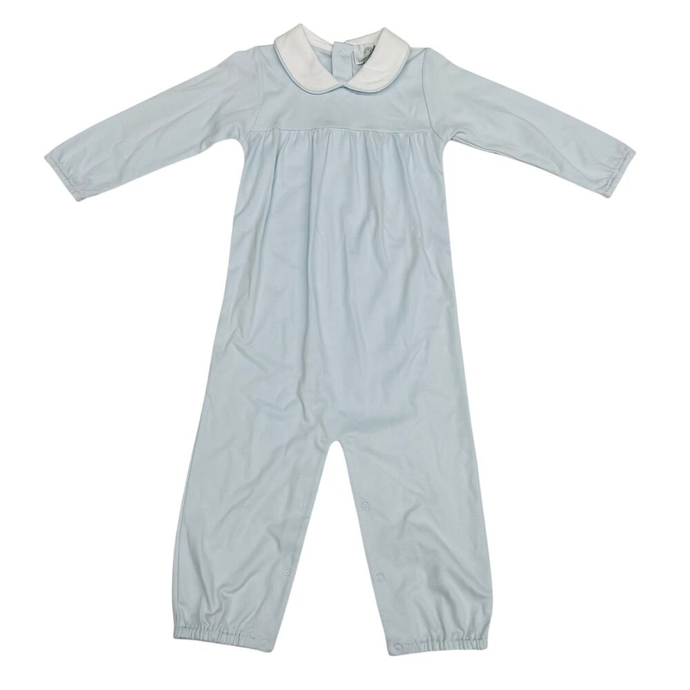NWT (Please Read) TPP 18M Blue Pima Romper